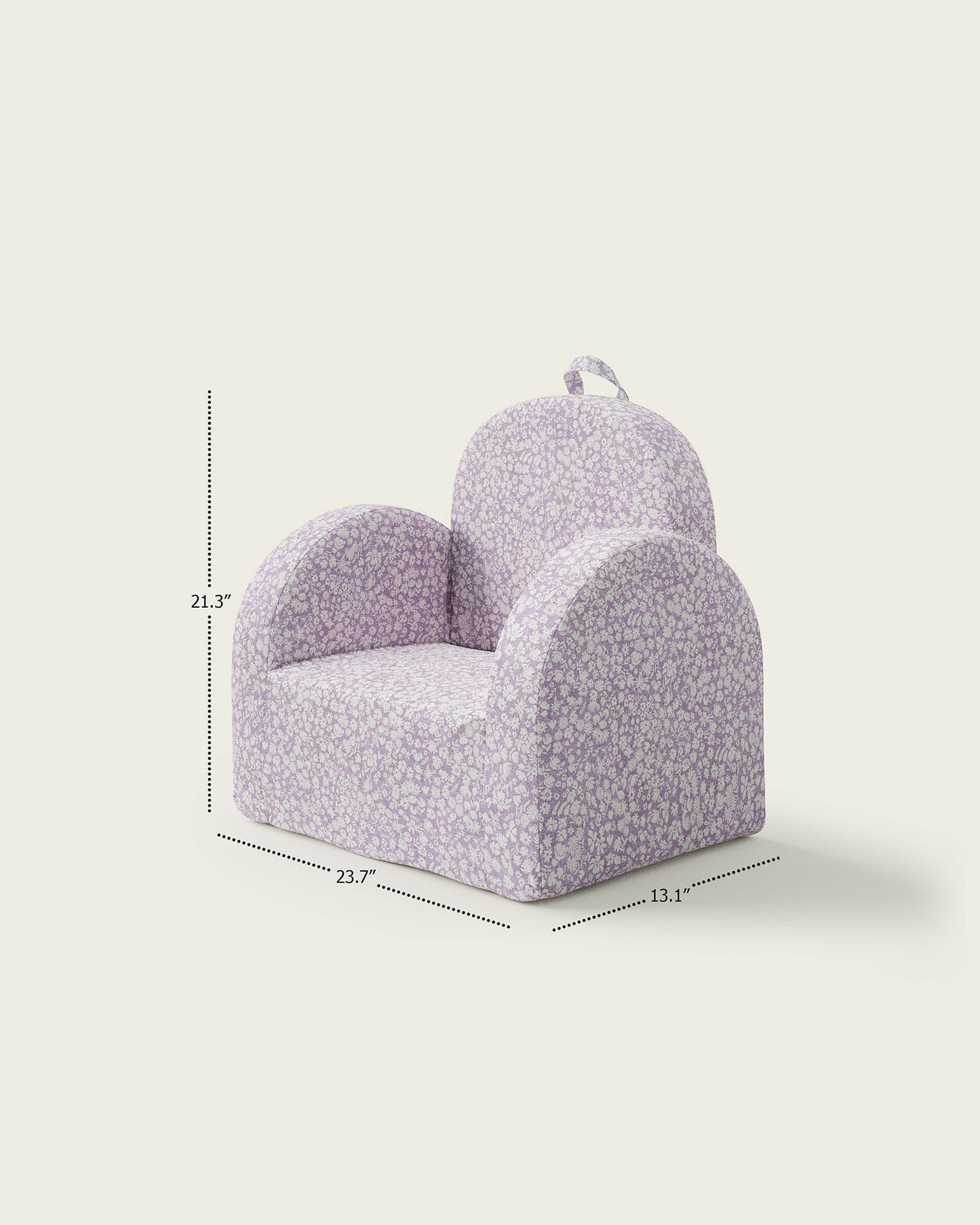 La mini-chaise Hop en jacquard