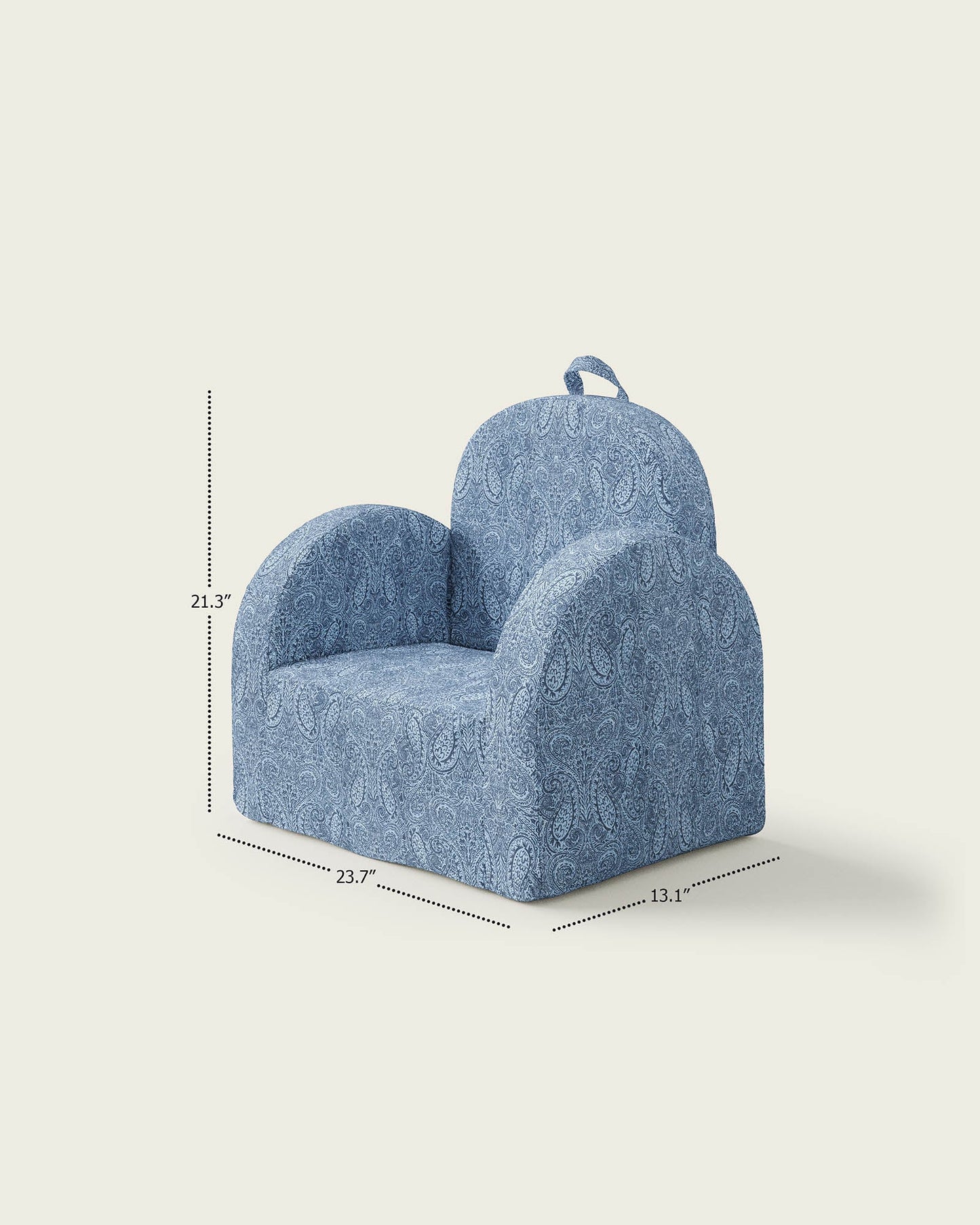 La mini-chaise Hop en jacquard