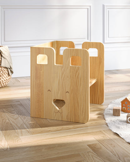 Ensemble table et chaise Montessori Ourson