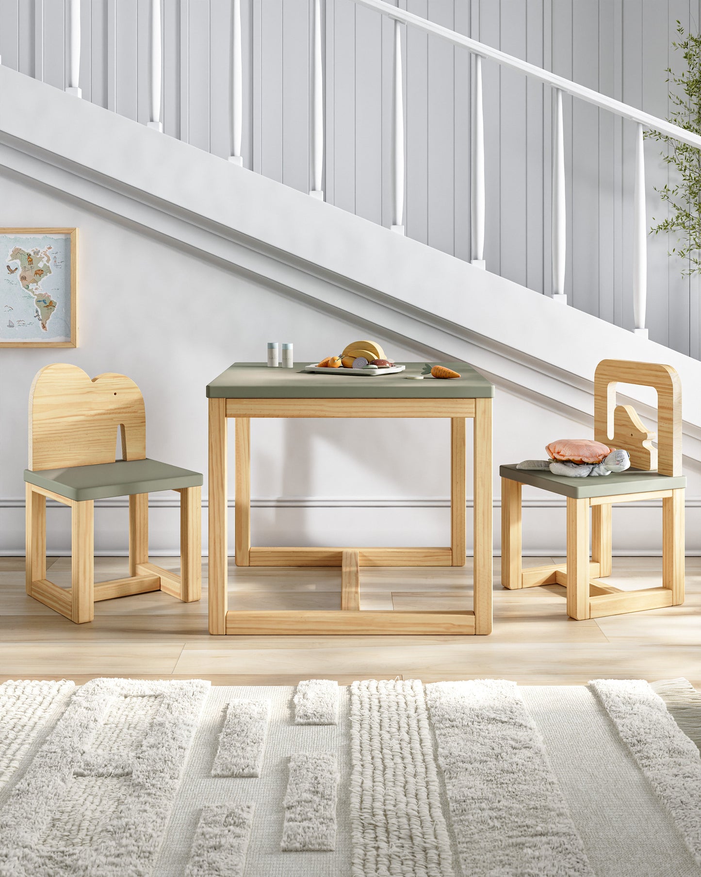 Ensemble de table de jeu Safari