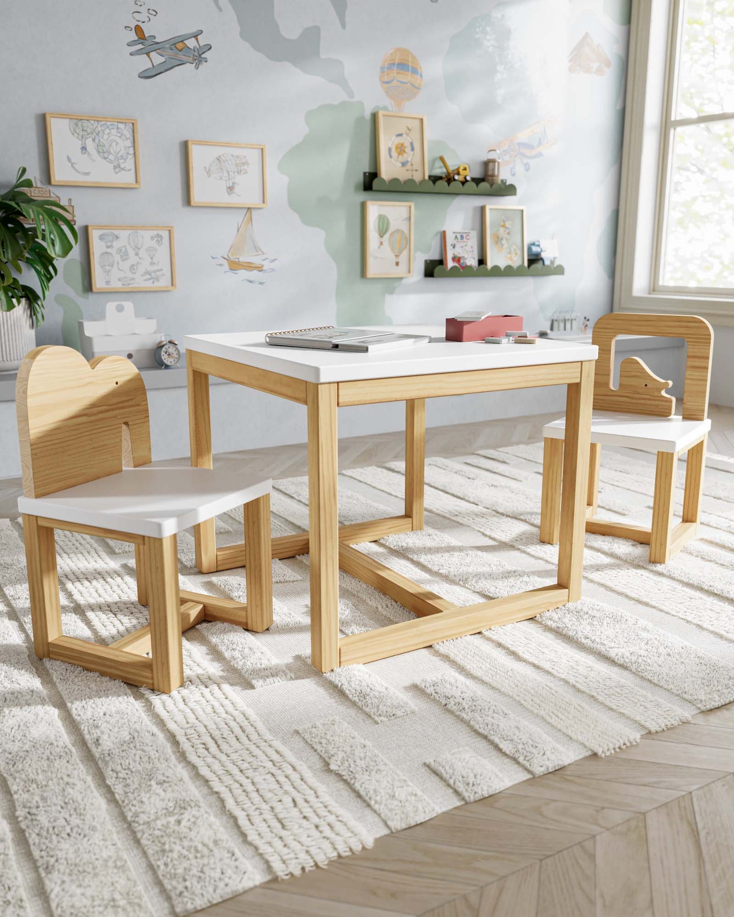 Ensemble de table de jeu Safari