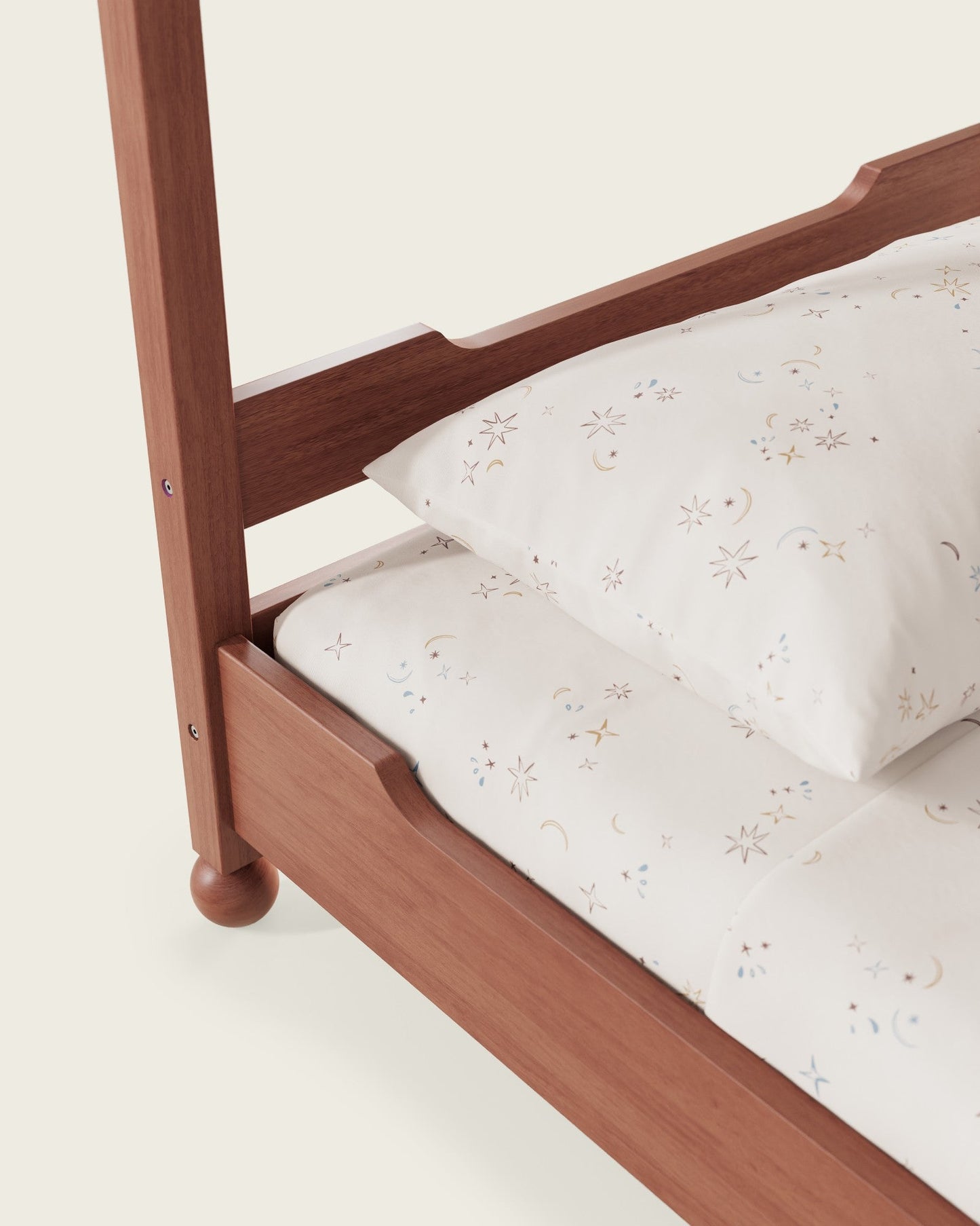 Lit enfant à baldaquin château