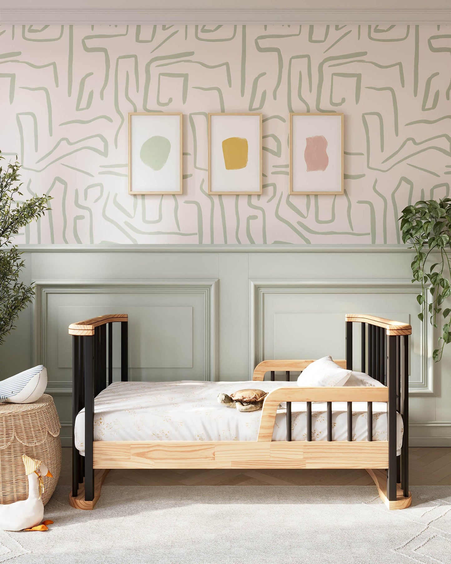 Le berceau nuage de bonbons