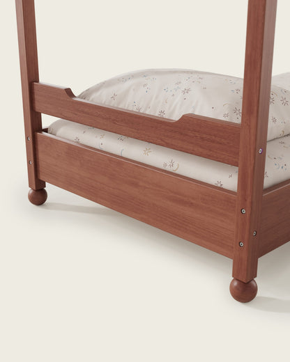 Lit enfant à baldaquin château