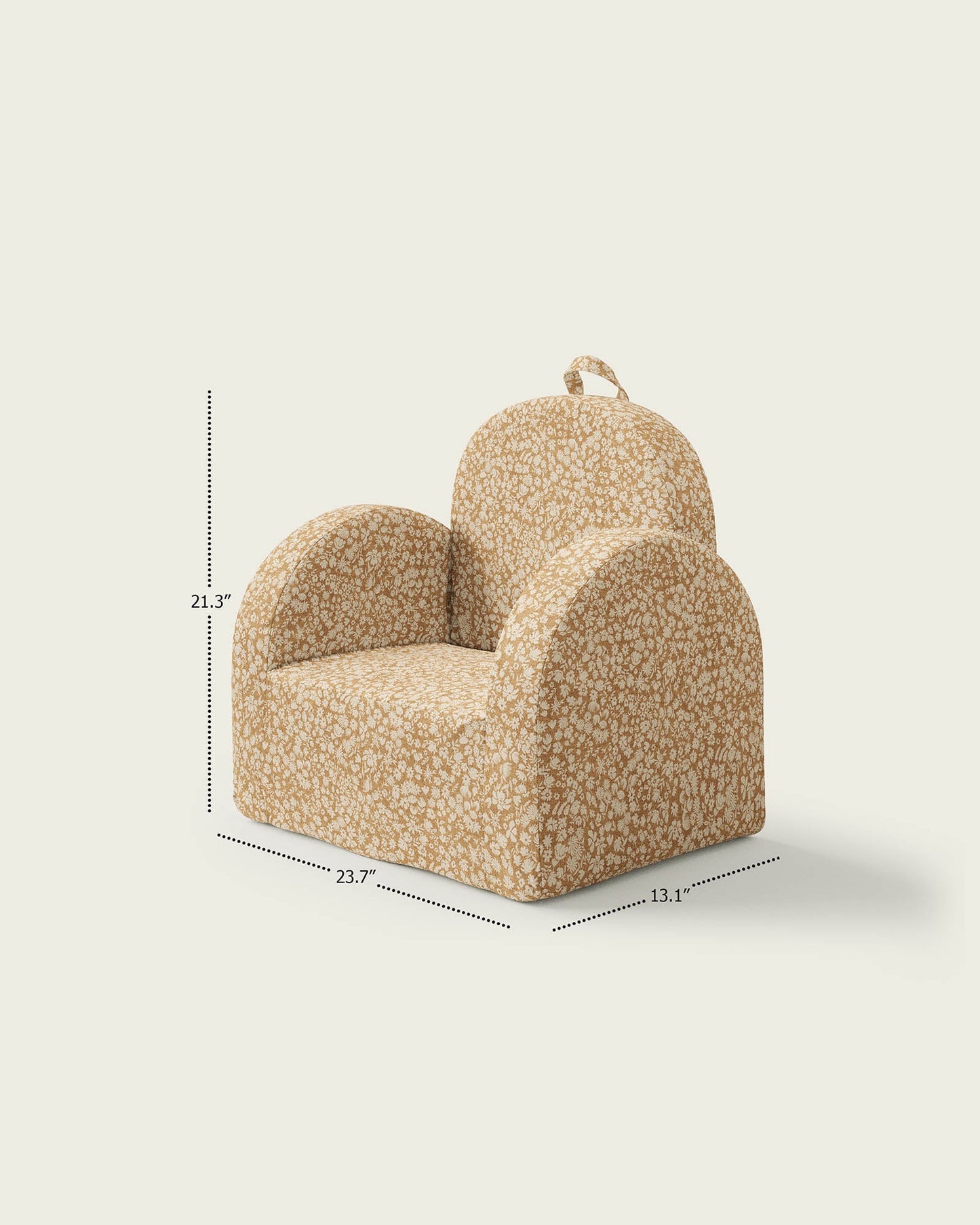 La mini-chaise Hop en jacquard