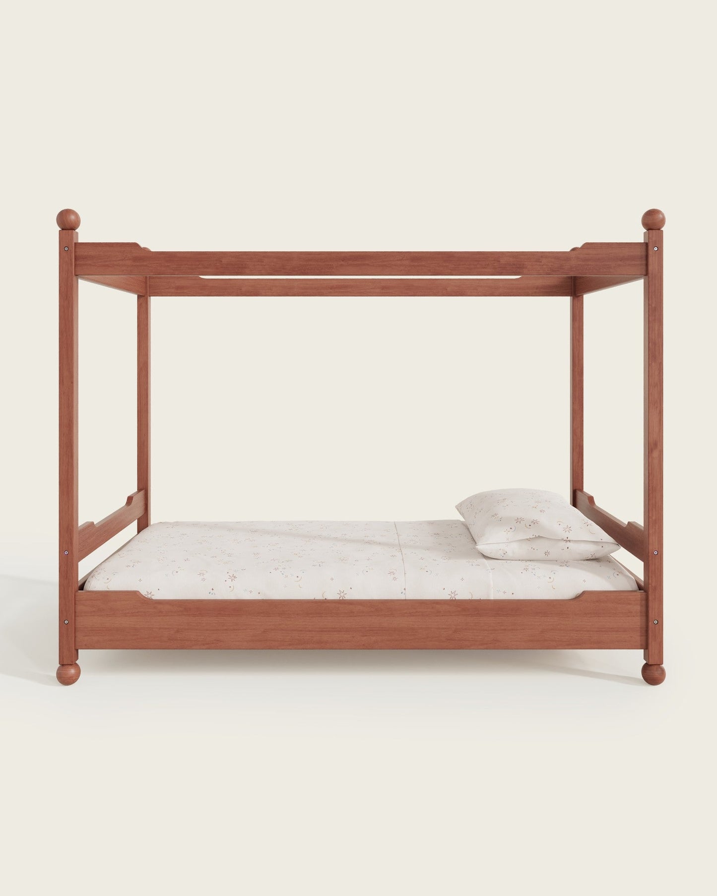 Lit enfant à baldaquin château