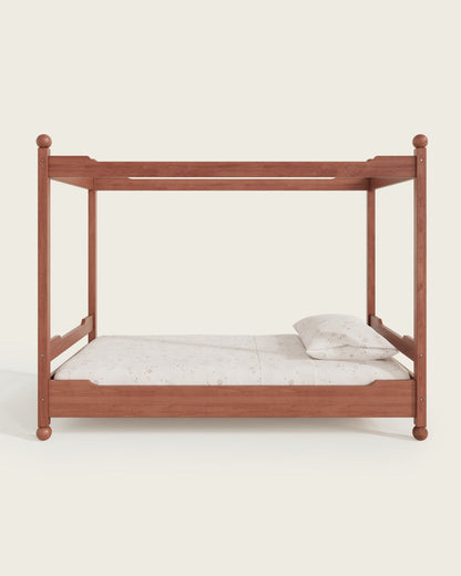 Lit enfant à baldaquin château