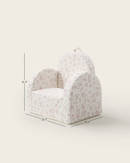 La mini-chaise Hop en sergé