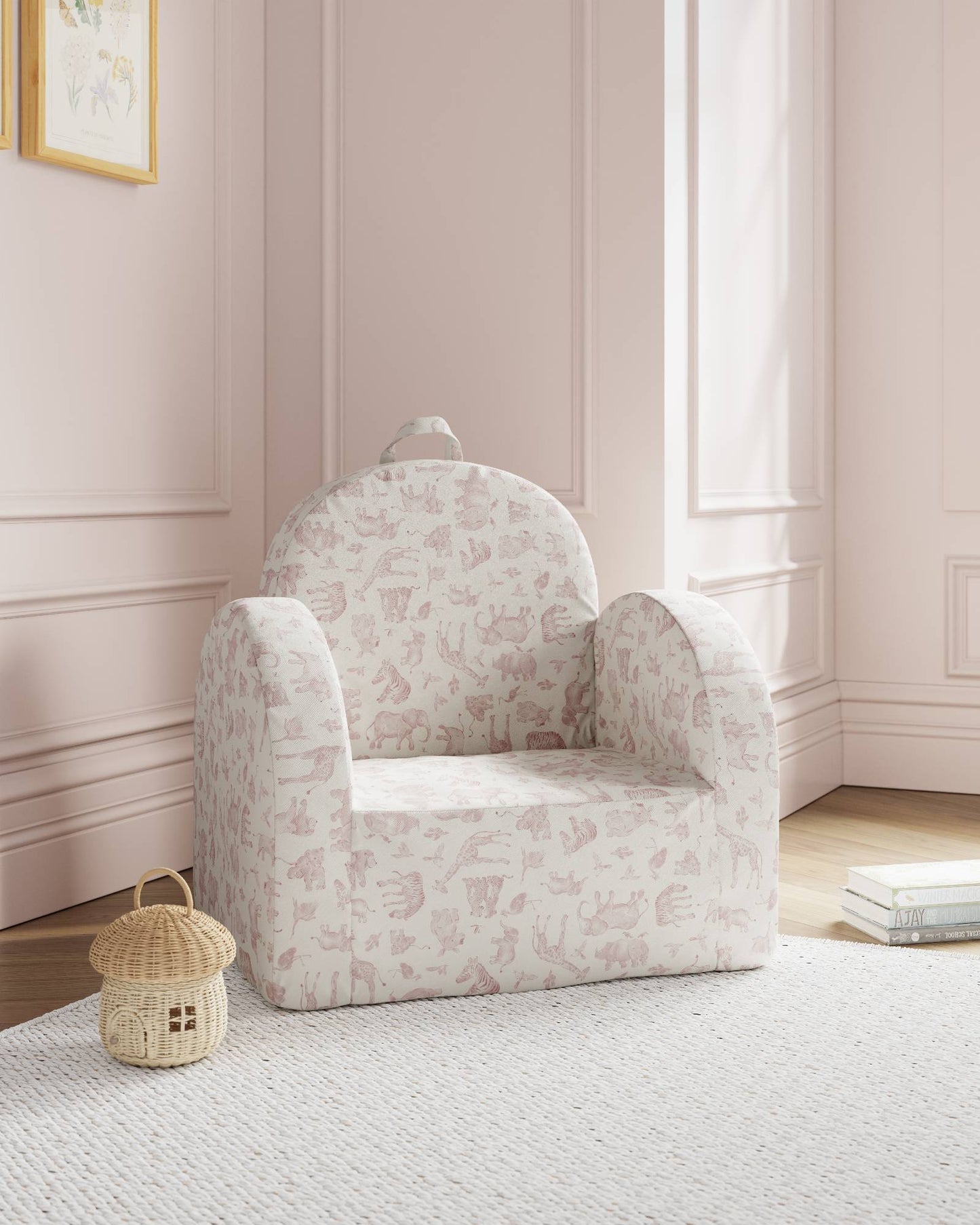 La mini-chaise Hop en sergé