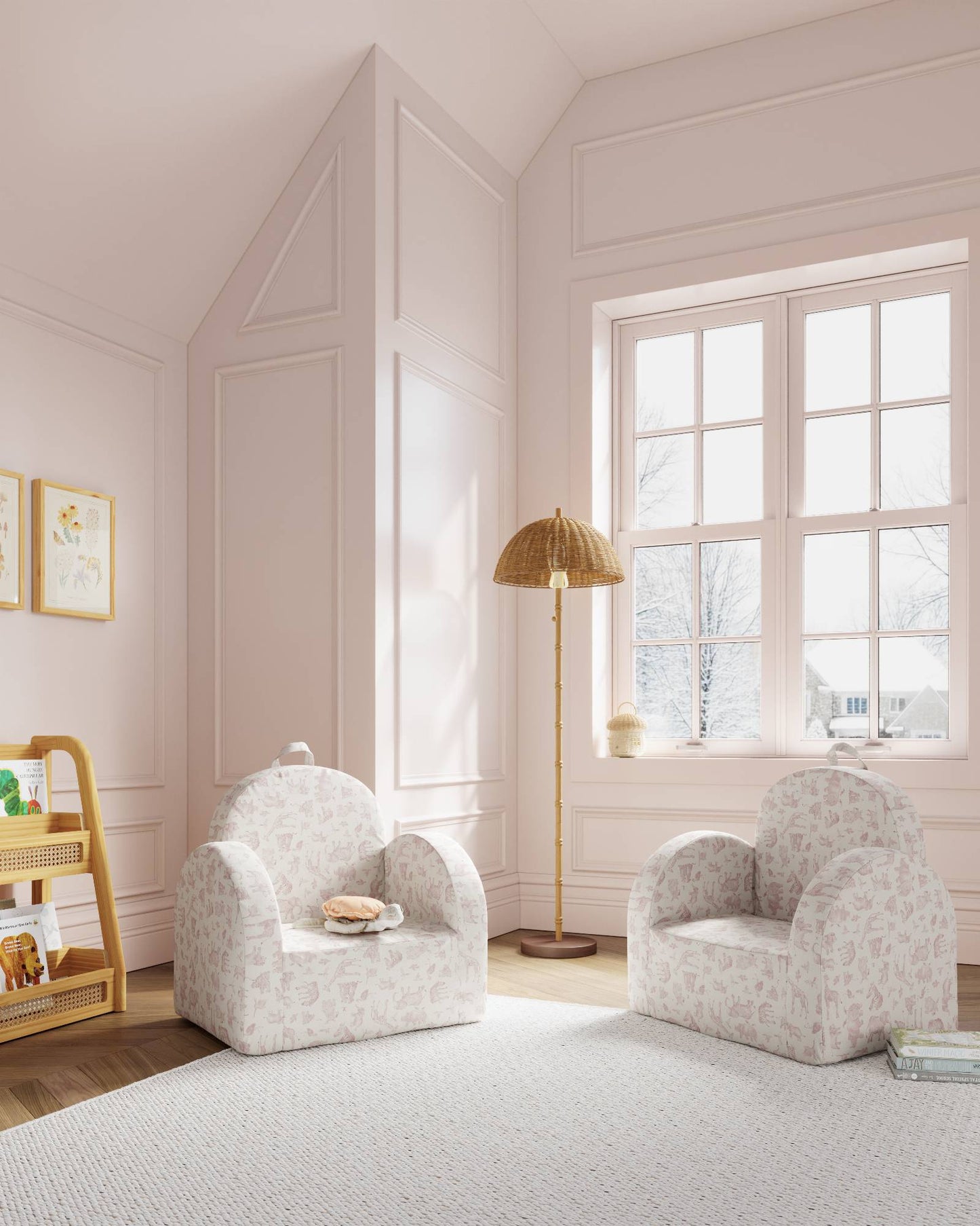 La mini-chaise Hop en sergé