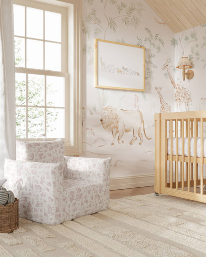 Le fauteuil Hug Mini en sergé