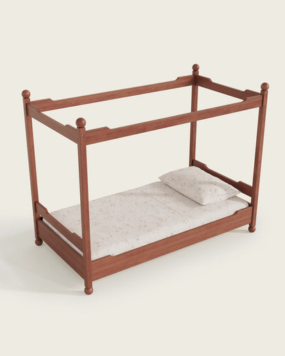 Lit enfant à baldaquin château