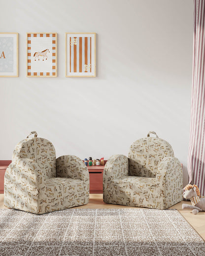 La mini-chaise Hop en sergé