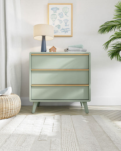 La commode Willow assemblée