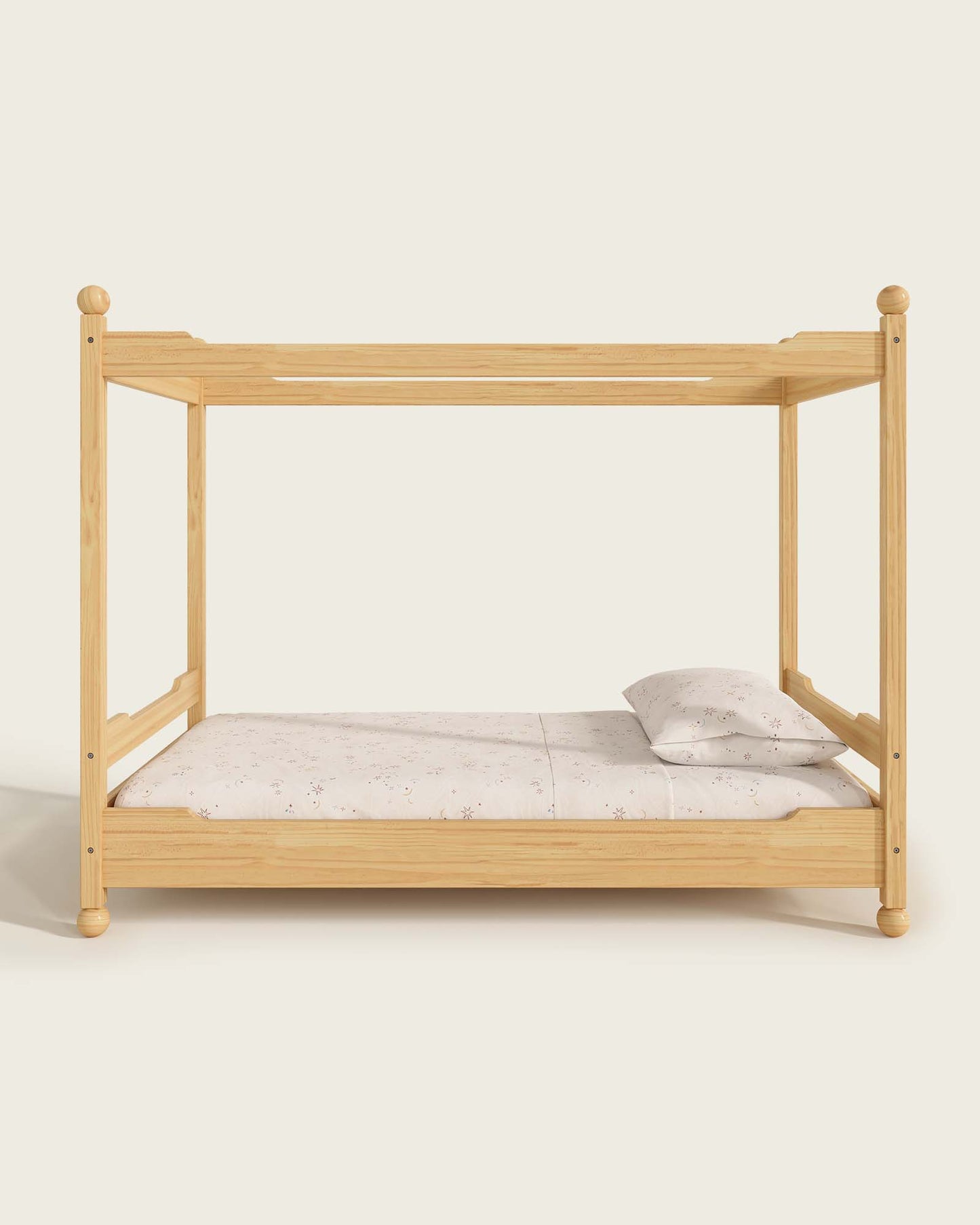 Lit enfant à baldaquin château