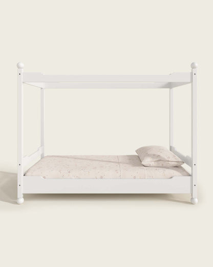 Lit enfant à baldaquin château