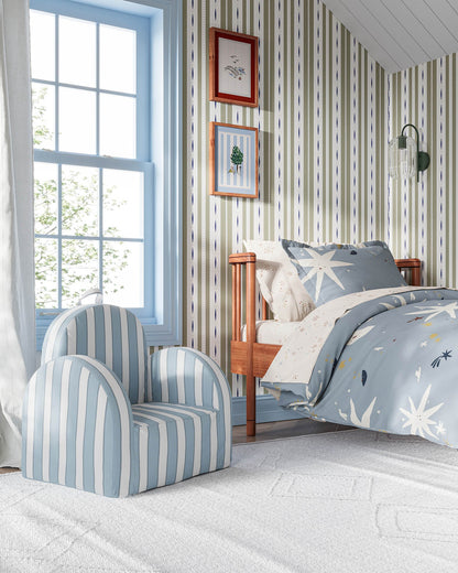 La mini-chaise Hop en sergé