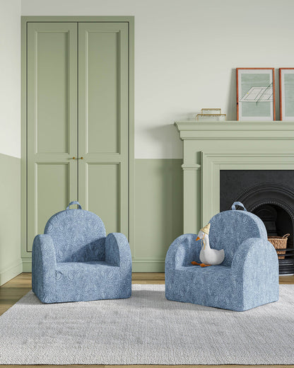 La mini-chaise Hop en jacquard