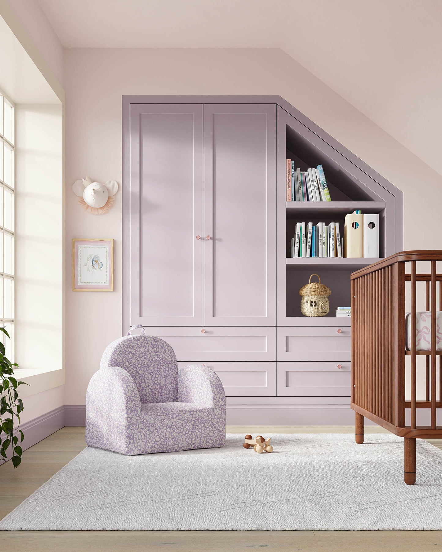 La mini-chaise Hop en jacquard