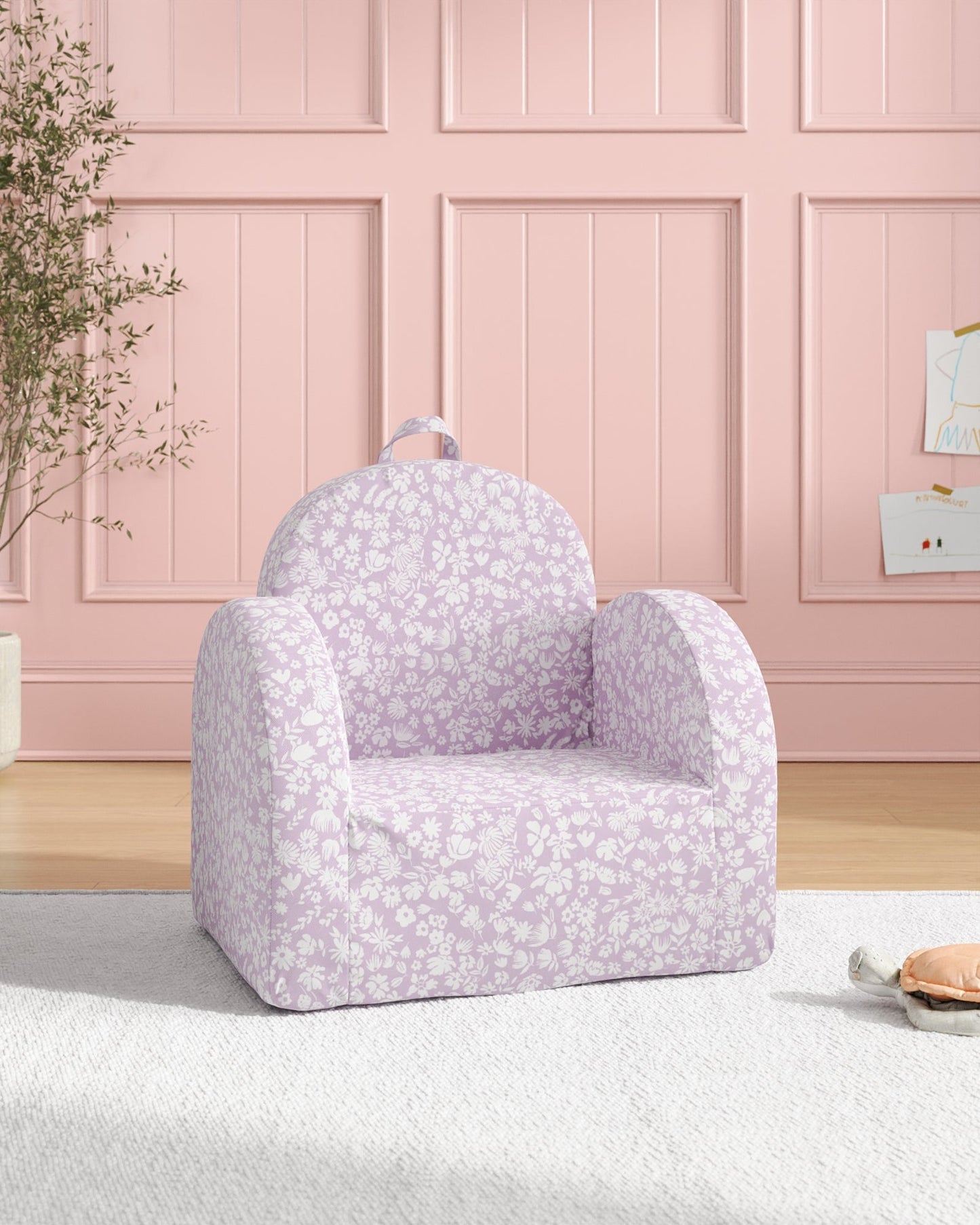 La mini-chaise Hop en sergé