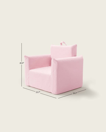 Le fauteuil Hug Mini en sergé