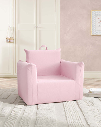 Le fauteuil Hug Mini en sergé