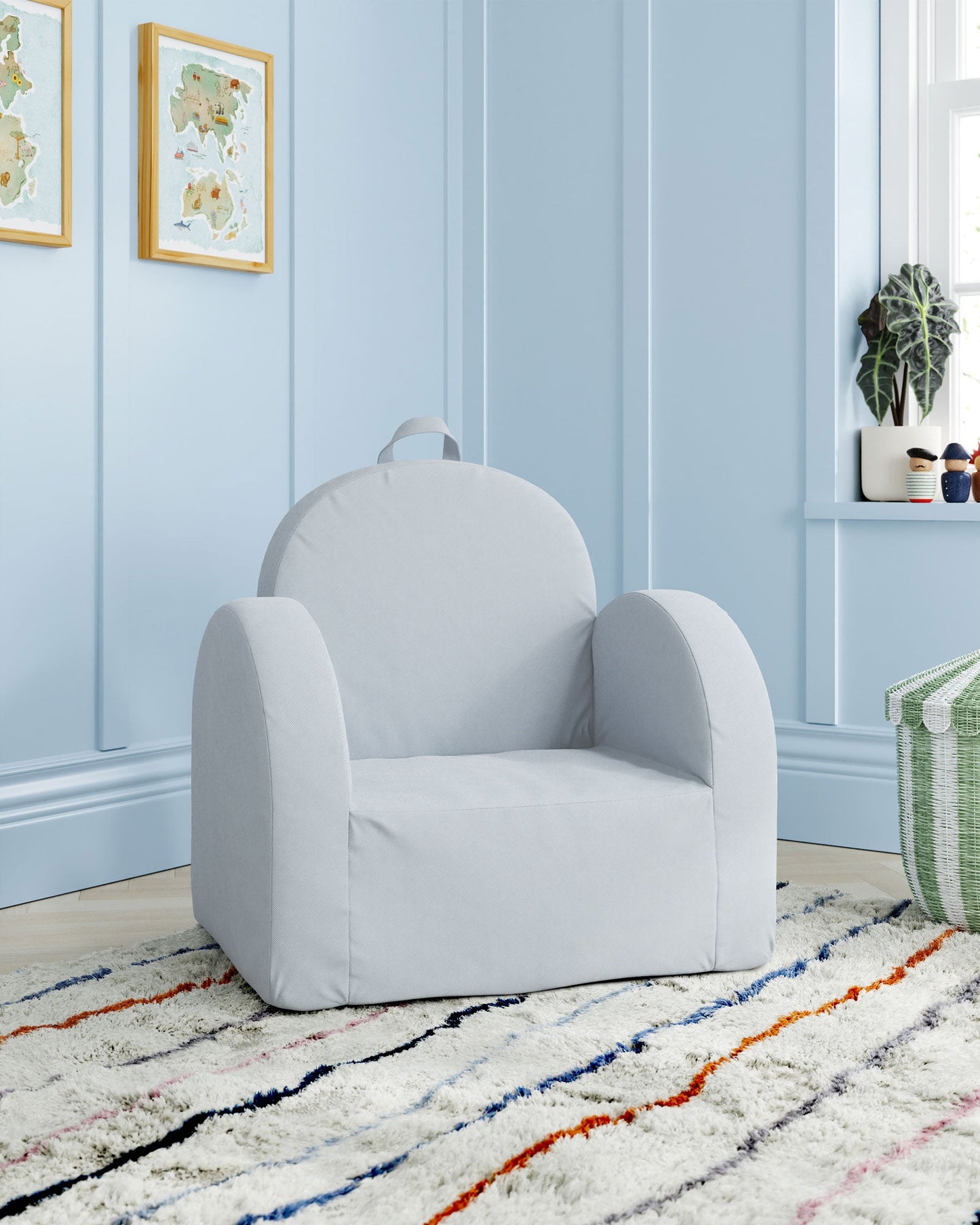 La mini-chaise Hop en sergé