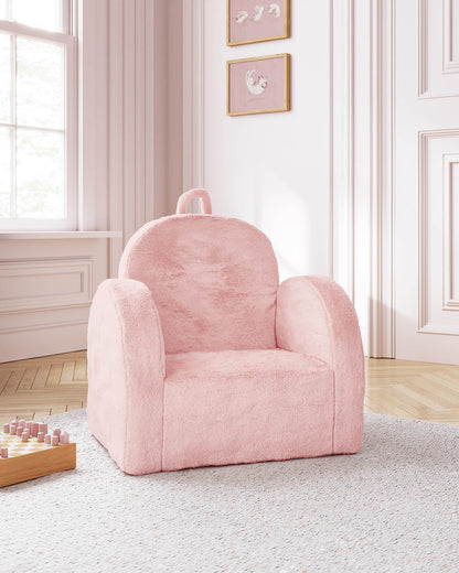 La mini-chaise Hop en fausse fourrure