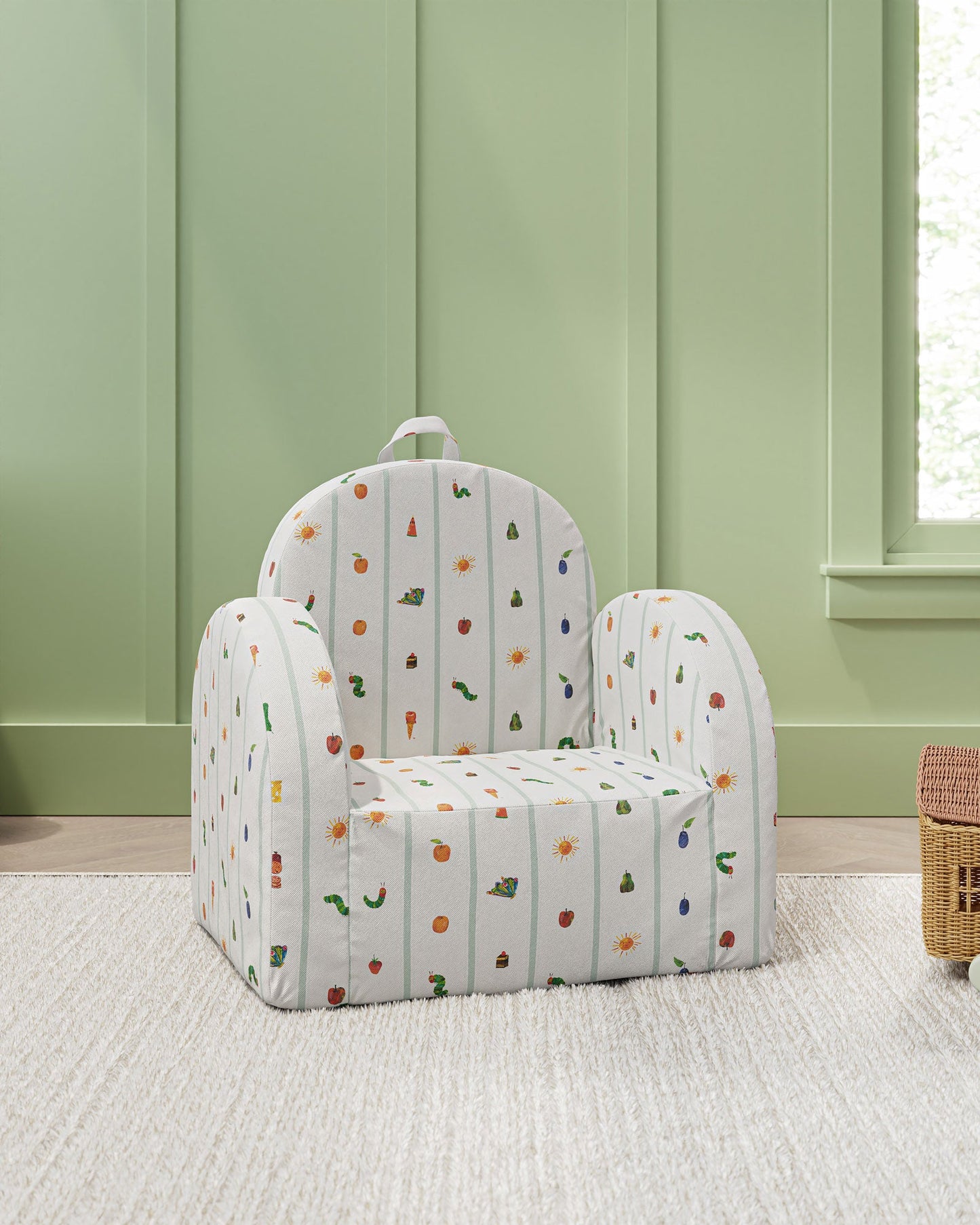 La mini-chaise Hop en sergé