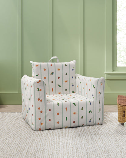 Le fauteuil Hug Mini en sergé