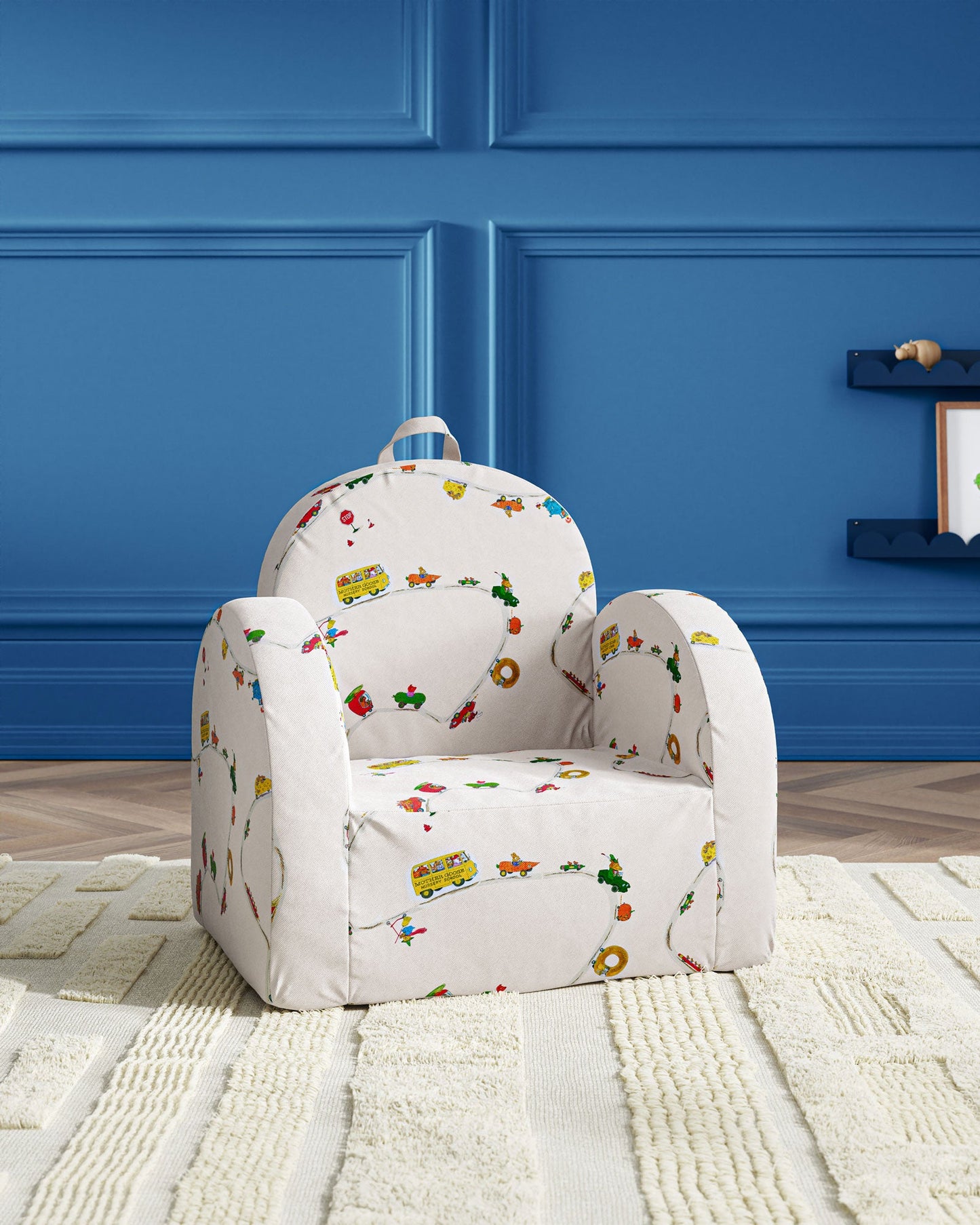 La mini-chaise Hop en sergé