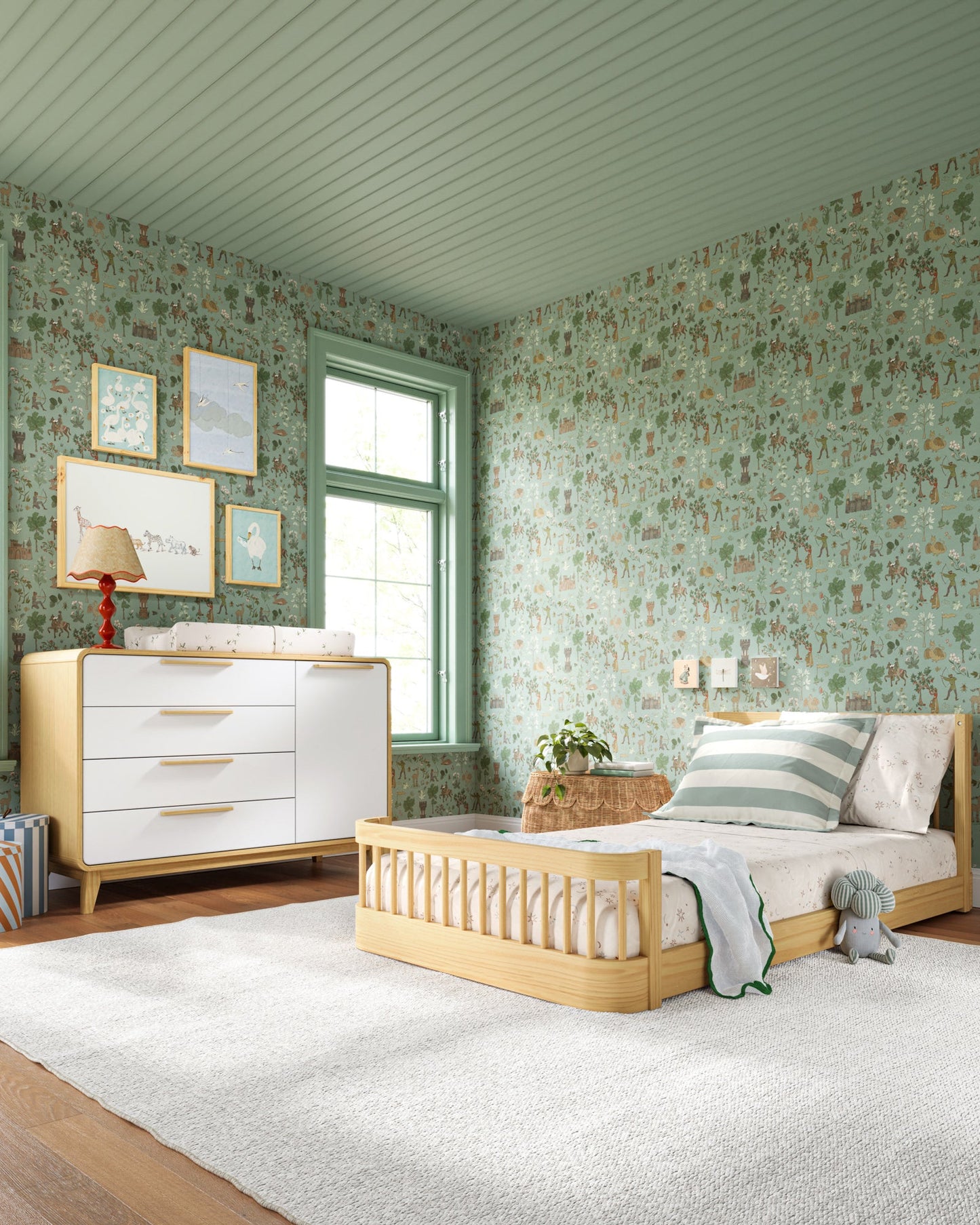 Lit enfant The Wave | Lit Montessori convertible en lit simple