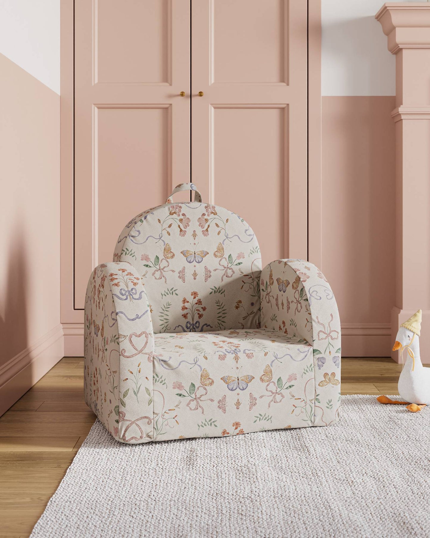 La mini-chaise Hop en sergé