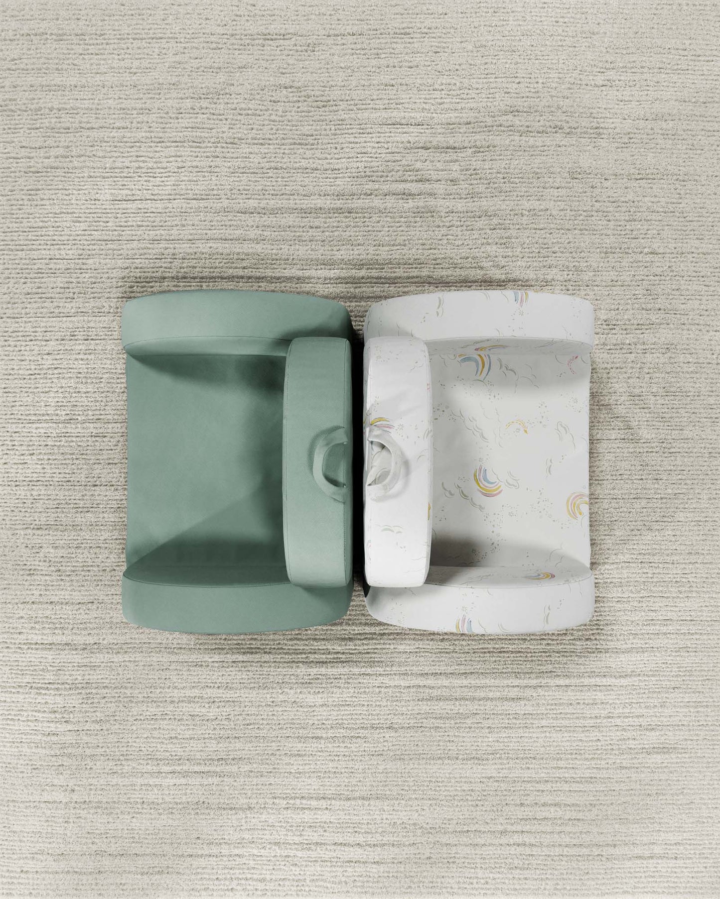 La mini-chaise Hop en sergé