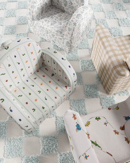 La mini-chaise Hop en sergé