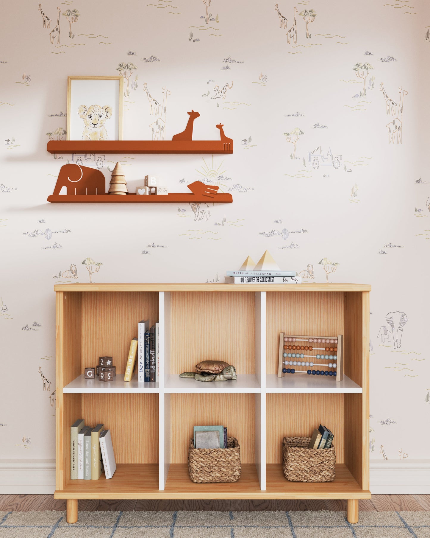Ensemble d'étagères flottantes Safari