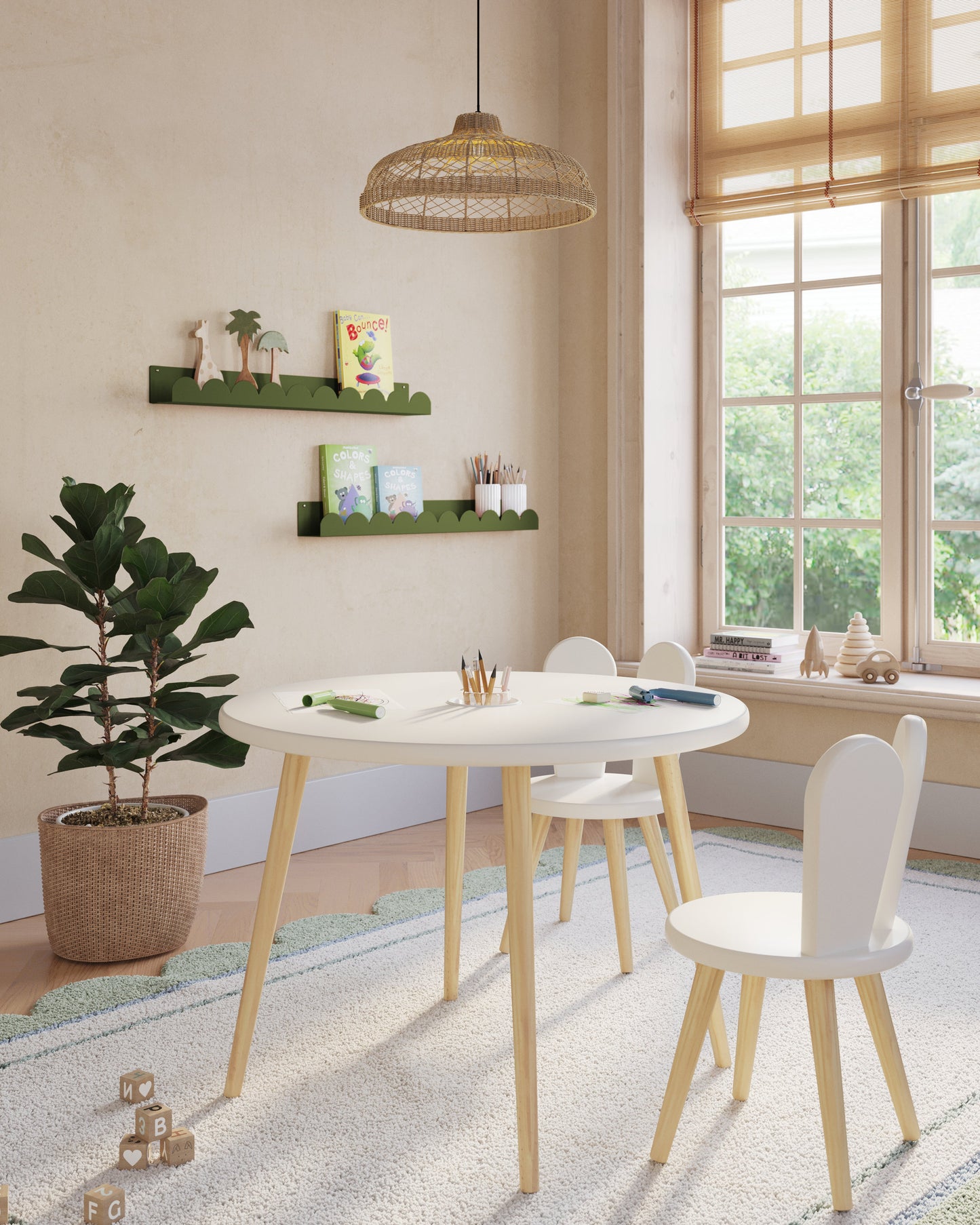 Ensemble d'étagères flottantes Fable