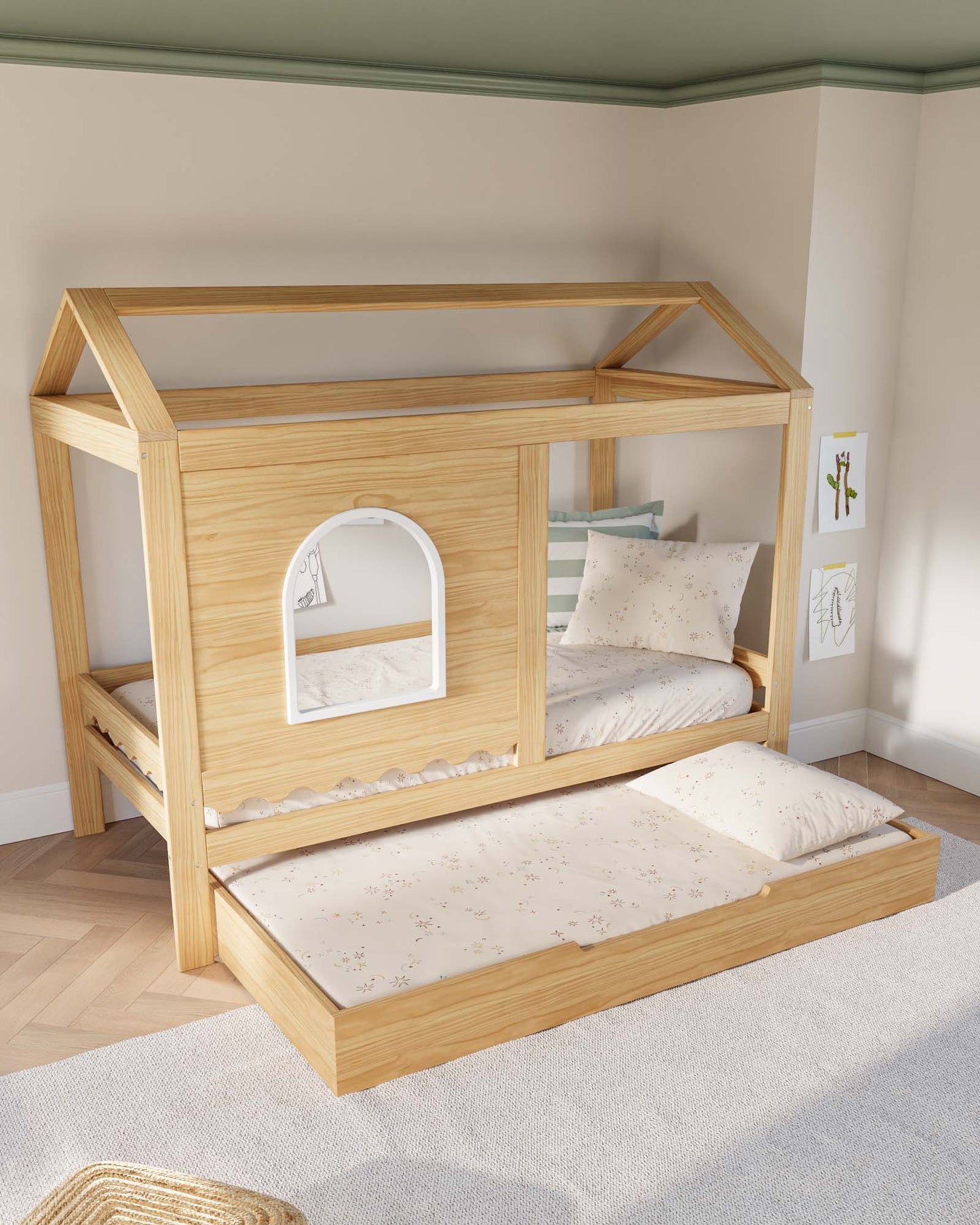 Lit d'enfant Bungalow Playhouse