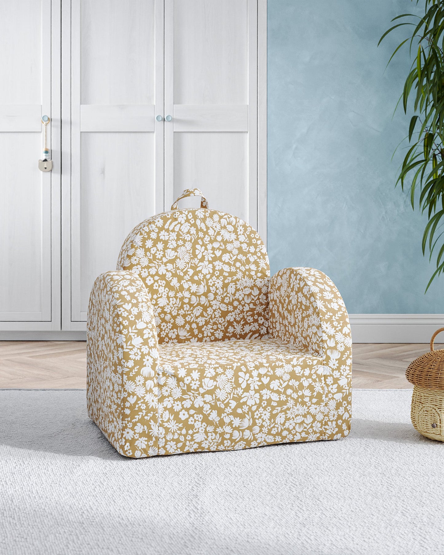 La mini-chaise Hop en sergé