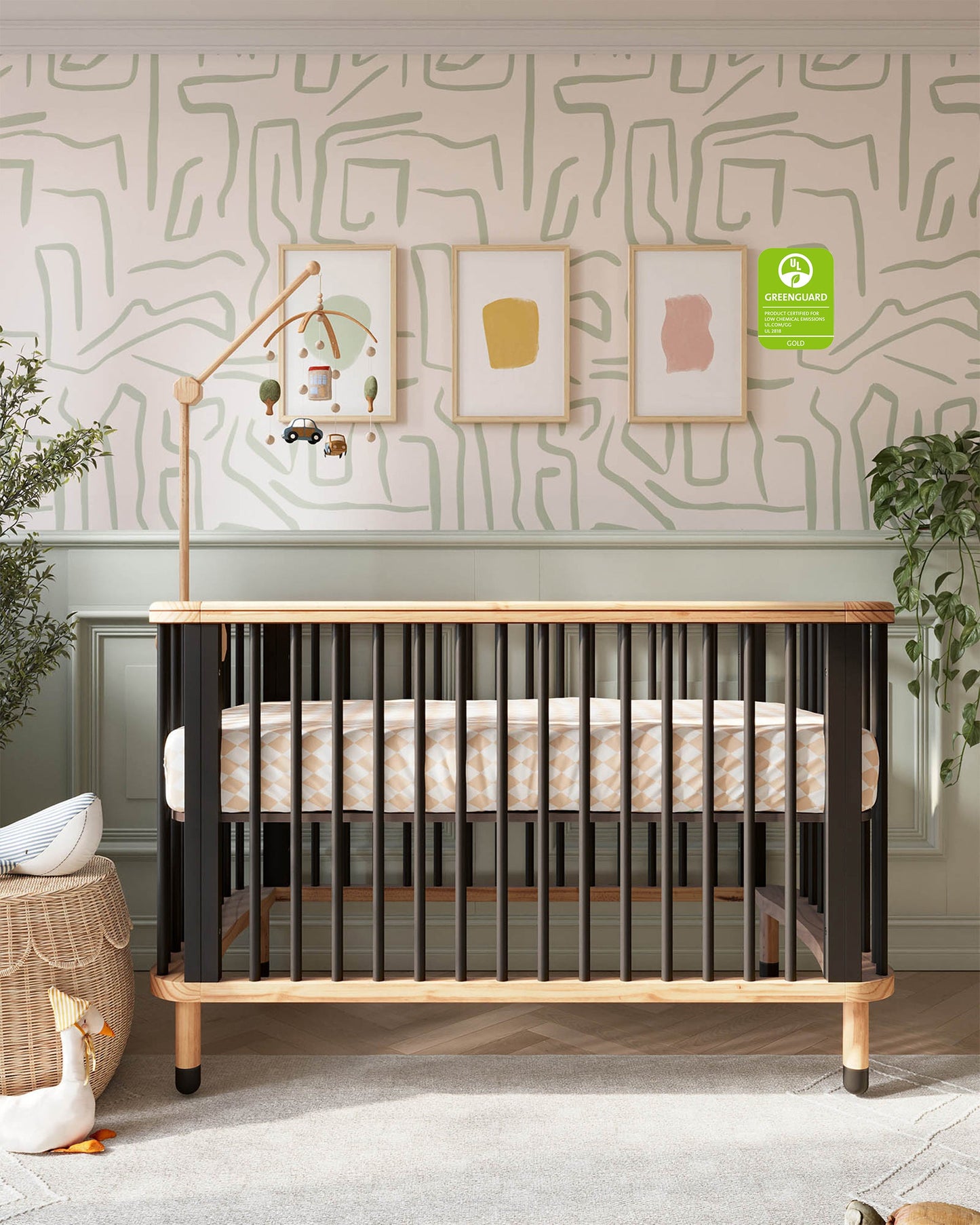 Le berceau nuage de bonbons