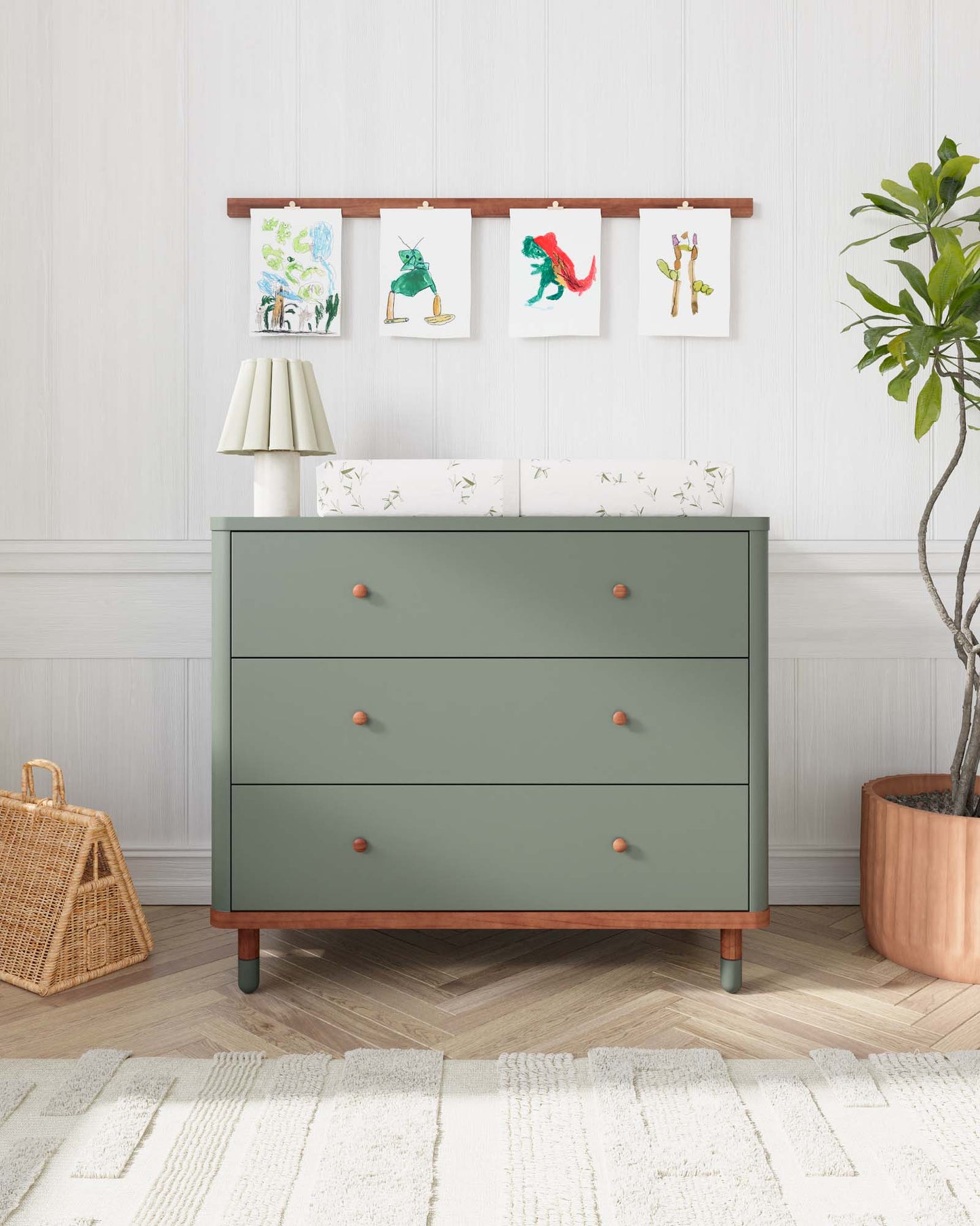 La commode assemblée dans le nuage