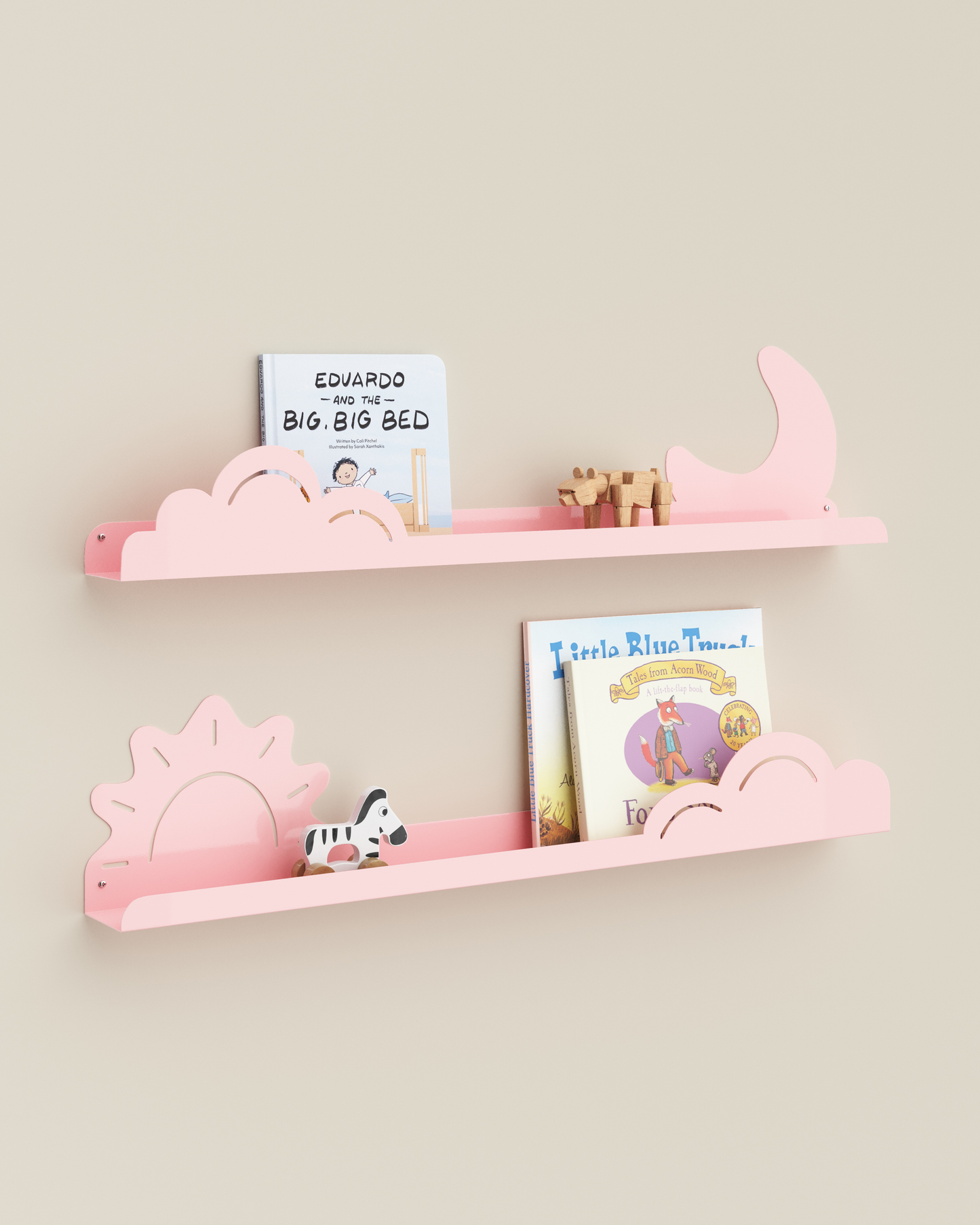 Ensemble d'étagères flottantes Jour et Nuit