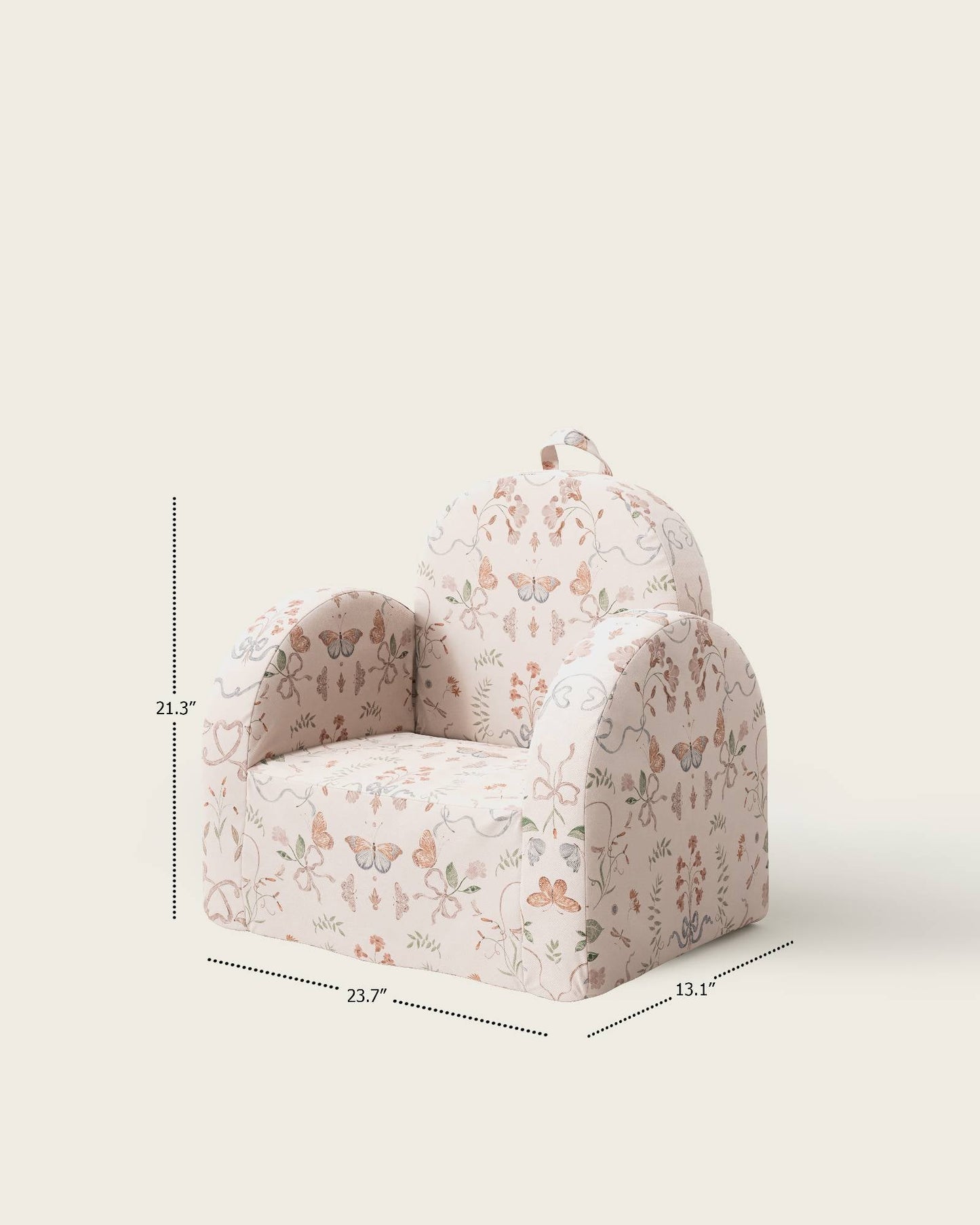 La mini-chaise Hop en sergé