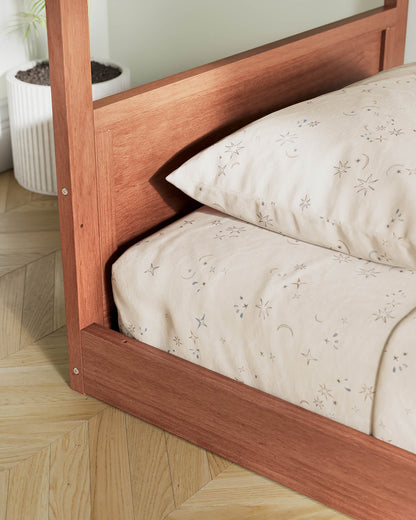 Lit enfant Our House | Lit Montessori convertible au sol en lit simple