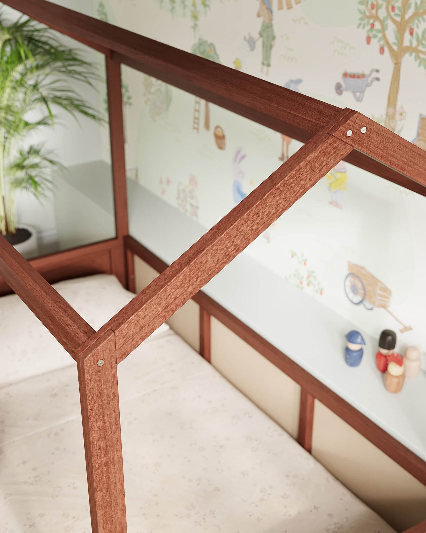 Lit enfant Our House | Lit Montessori convertible au sol en lit simple