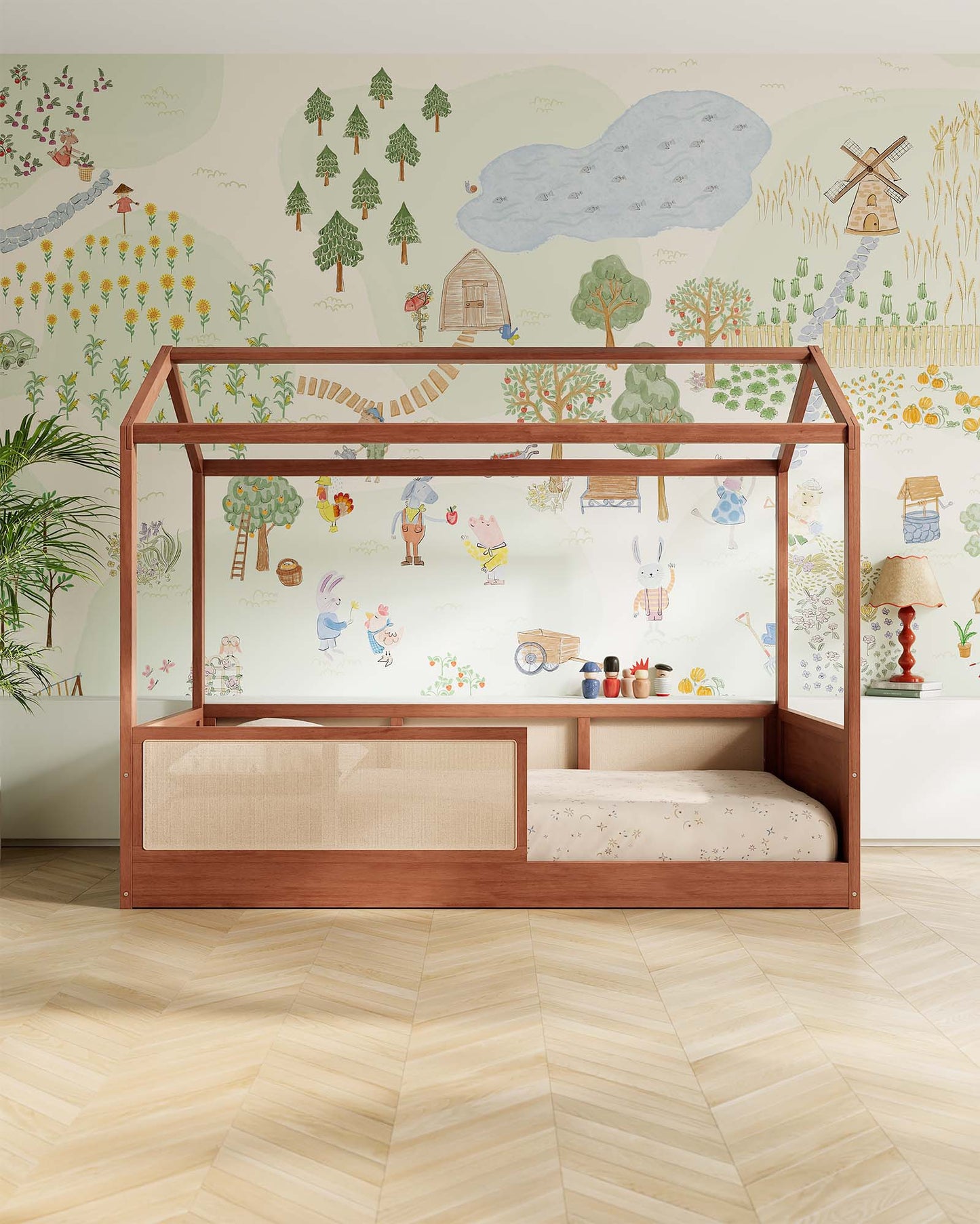 Barrières pleine longueur pour enfants de notre maison