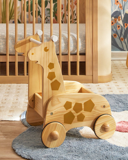 Coffre à jouets girafe