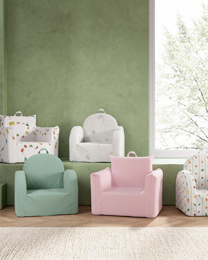 La mini-chaise Hop en sergé