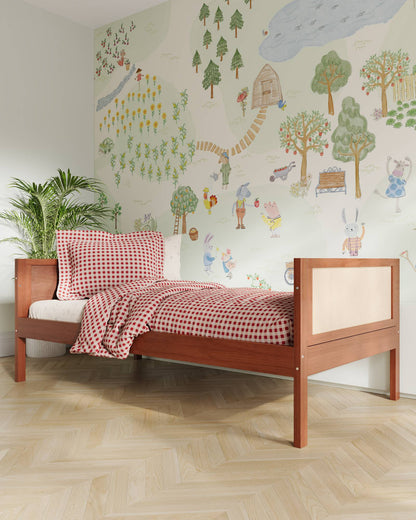 Lit enfant Our House | Lit Montessori convertible au sol en lit simple