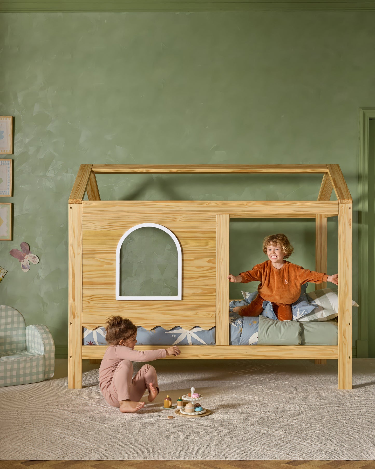 Lit d'enfant Bungalow Playhouse